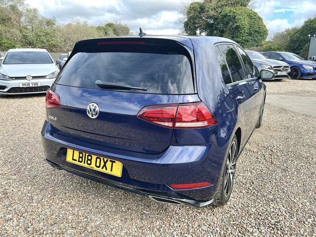 Volkswagen Golf Hatchback 1.5 Tsi Evo R-line Hatchback LB18OXT Blue #4