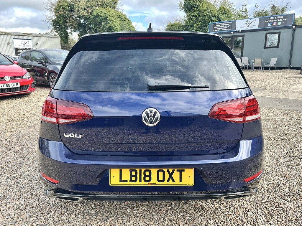 Volkswagen Golf Hatchback 1.5 Tsi Evo R-line Hatchback LB18OXT Blue #5