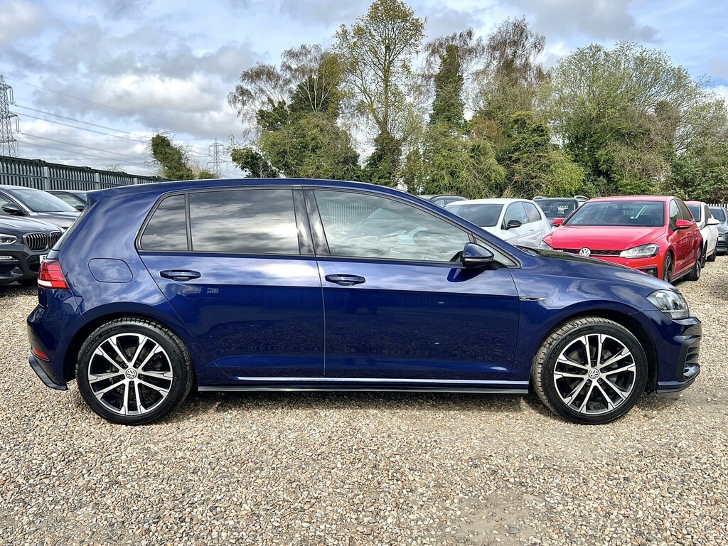 Volkswagen Golf Hatchback 1.5 Tsi Evo R-line Hatchback LB18OXT Blue #2