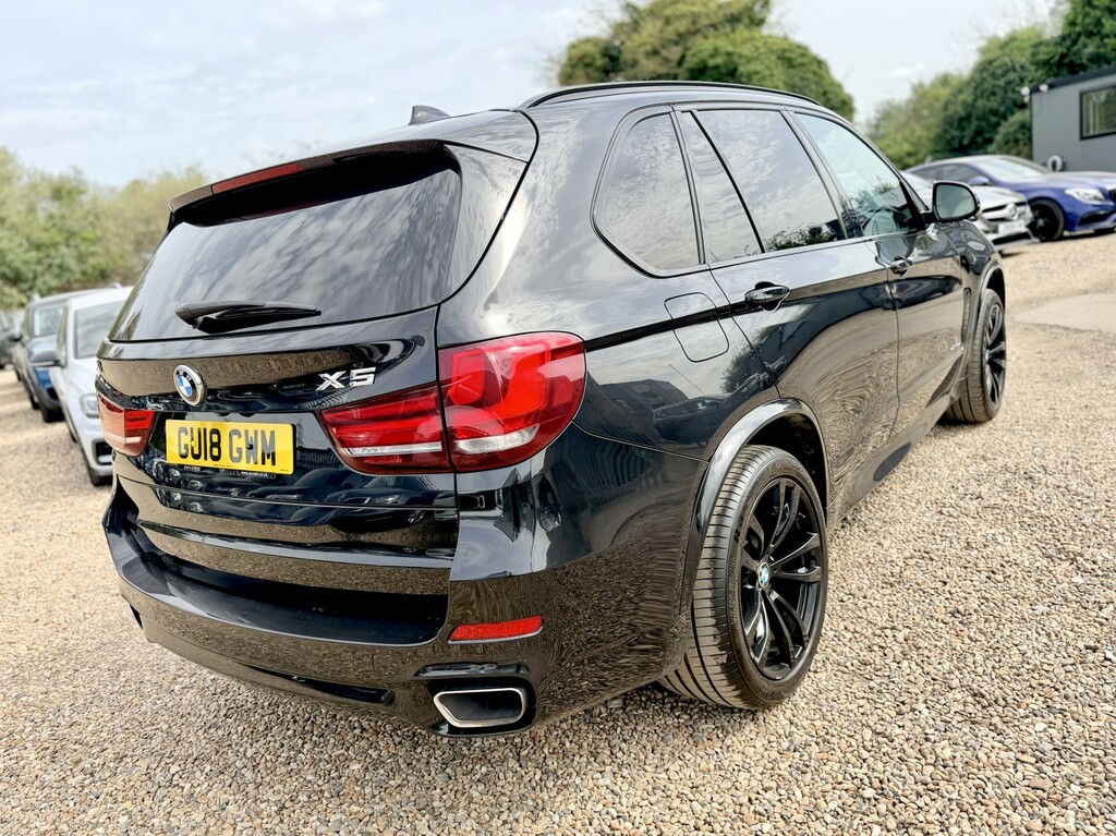 BMW X5 Suv 3.0 30D M Sport Xdrive Euro 6 2018 GU18GWM Black #2