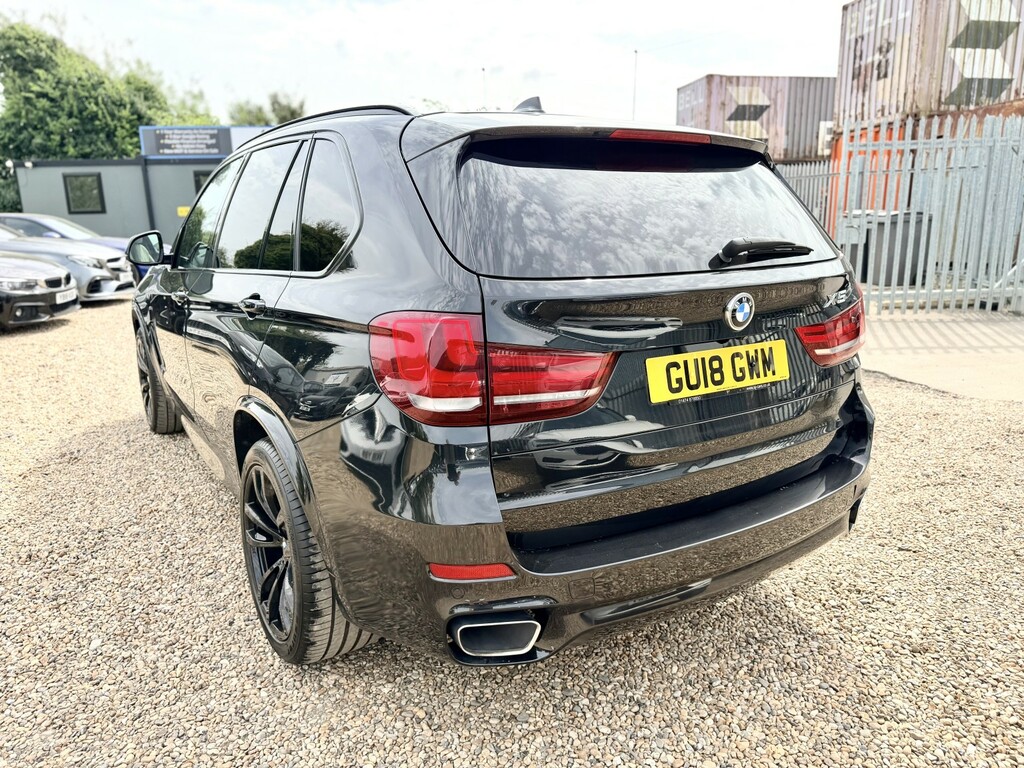 BMW X5 Suv 3.0 30D M Sport Xdrive Euro 6 2018 GU18GWM Black #5