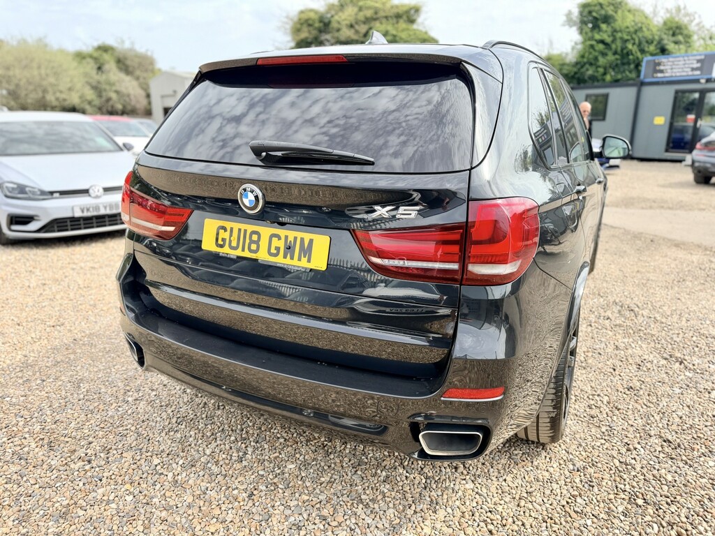 BMW X5 Suv 3.0 30D M Sport Xdrive Euro 6 2018 GU18GWM Black #3