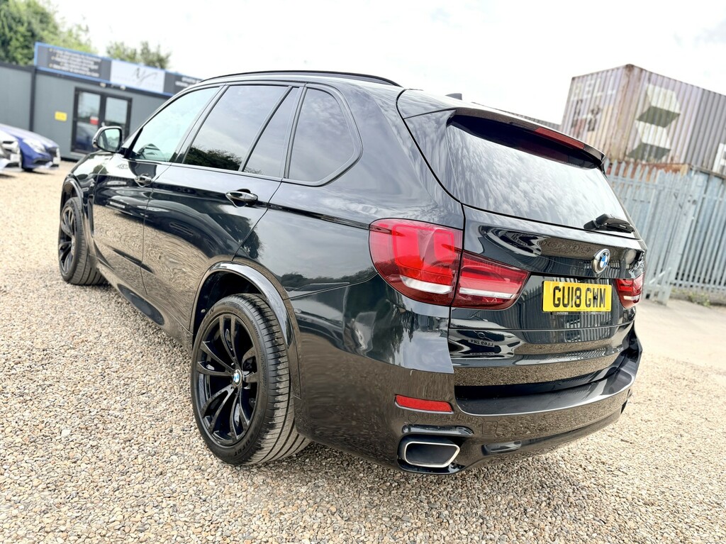 BMW X5 Suv 3.0 30D M Sport Xdrive Euro 6 2018 GU18GWM Black #6