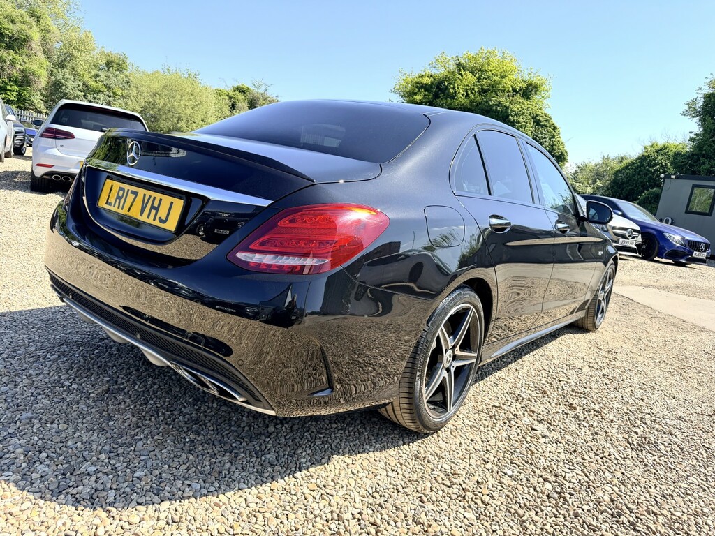 Mercedes-Benz C Class Saloon 3.0 C43 V6 Amg 2017 LR17VHJ Black #2