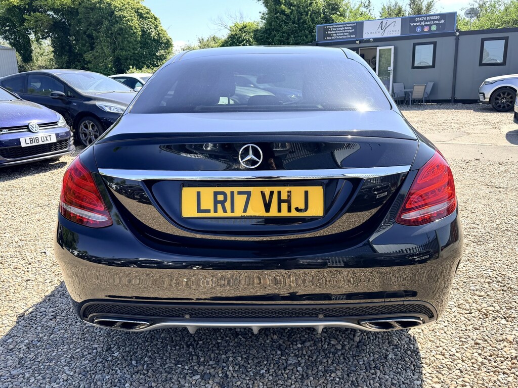 Mercedes-Benz C Class Saloon 3.0 C43 V6 Amg 2017 LR17VHJ Black #4