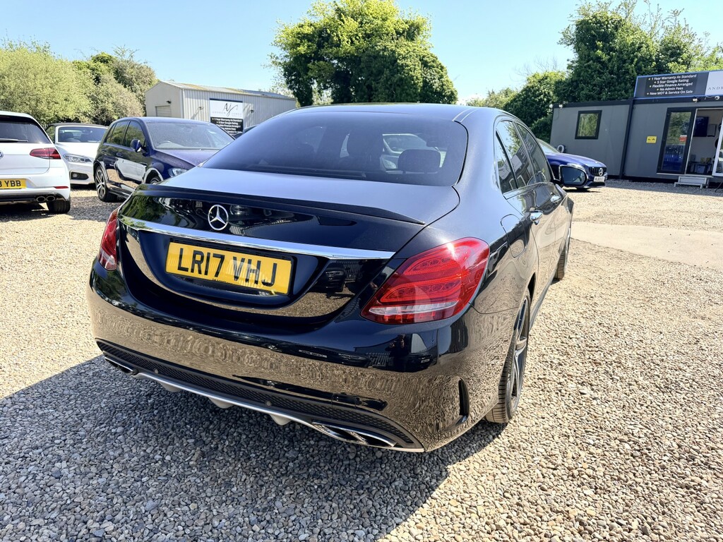 Mercedes-Benz C Class Saloon 3.0 C43 V6 Amg 2017 LR17VHJ Black #3