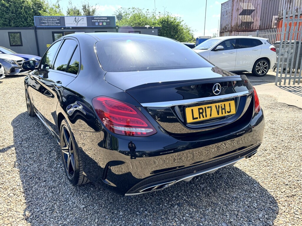 Mercedes-Benz C Class Saloon 3.0 C43 V6 Amg 2017 LR17VHJ Black #5