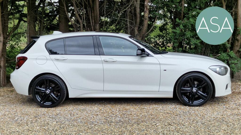 BMW 1 Series Hatchback 1.6 118I M Sport Hatchback Ma White #3