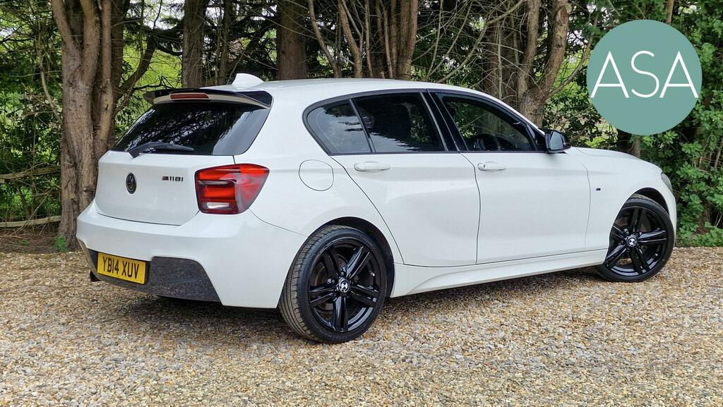 BMW 1 Series Hatchback 1.6 118I M Sport Hatchback Ma White #5