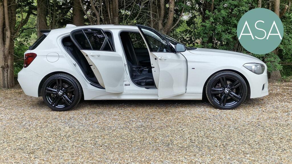 BMW 1 Series Hatchback 1.6 118I M Sport Hatchback Ma White #4