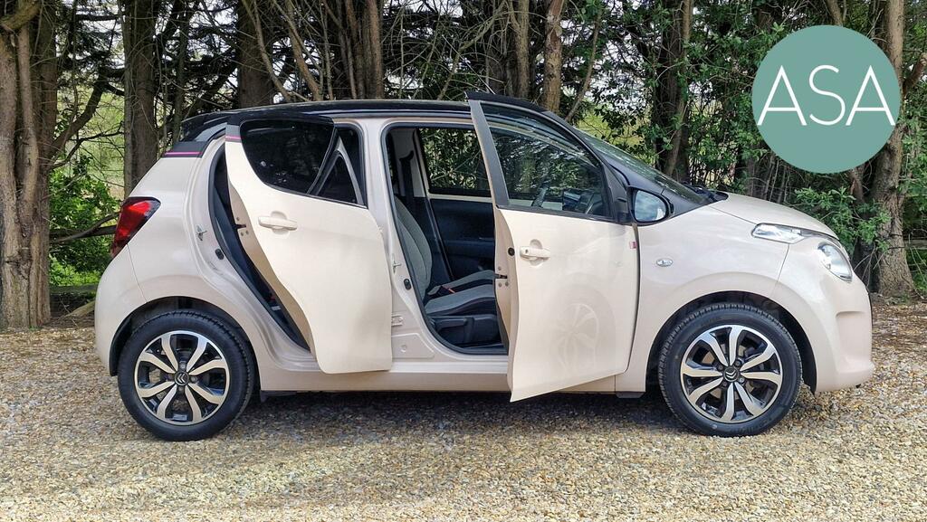 Citroen C1 Hatchback 1.0 Vti Elle Hatchback GY68YNT Beige #3