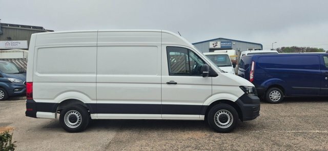 Volkswagen Crafter Tdi Cr35 Commerce Panel GU25XGW White #4