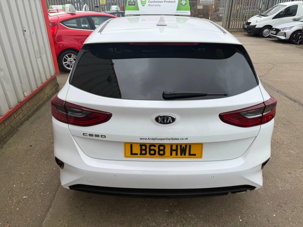 Kia Ceed 1.6 Crdi 3 Euro 6 Ss LB68HWL White #6