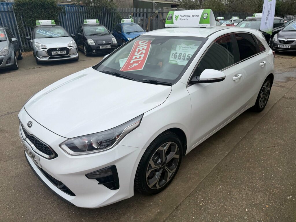 Kia Ceed 1.6 Crdi 3 Euro 6 Ss White
