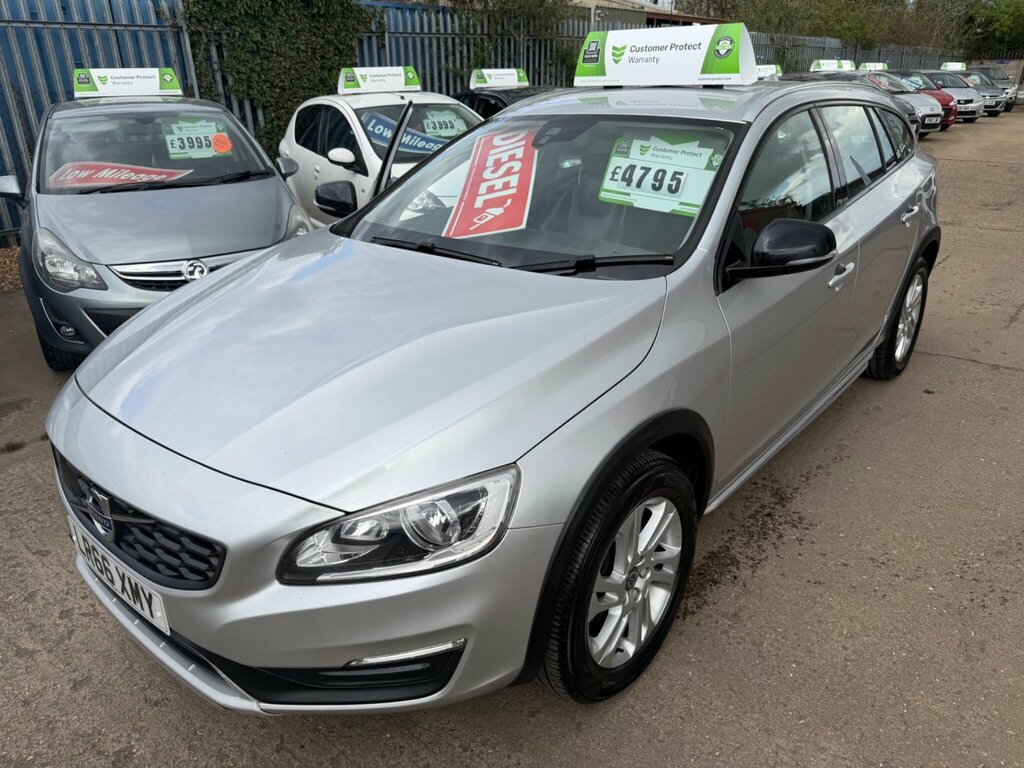 Volvo V60 2.0 D3 Se Nav Euro 6 Ss LR66XMY Silver #4