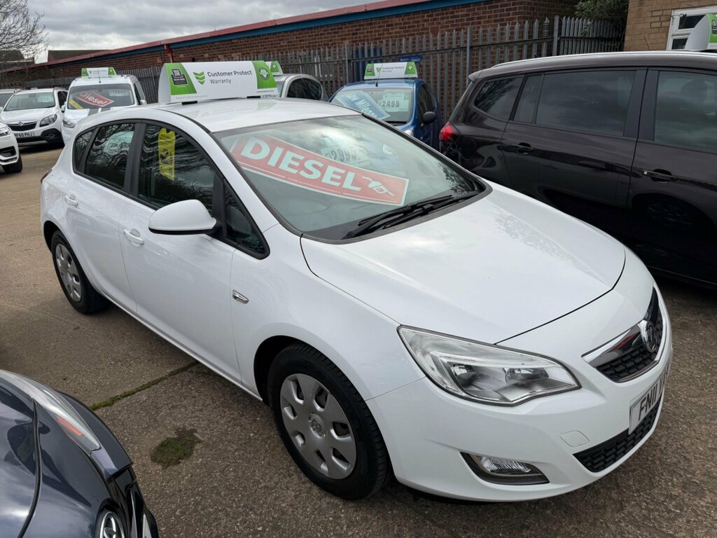 Vauxhall Astra 1.7 Cdti Ecoflex Exclusiv Euro 5 White