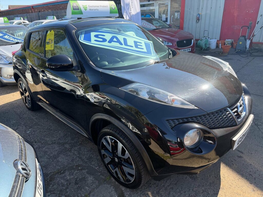 Nissan Juke 1.6 N-tec Euro 5 17In Alloy Black