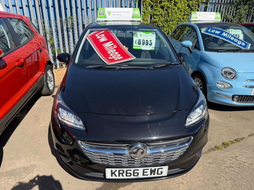 Vauxhall Corsa 1.4I Ecoflex Design Euro 6 KR66EWG Black #2