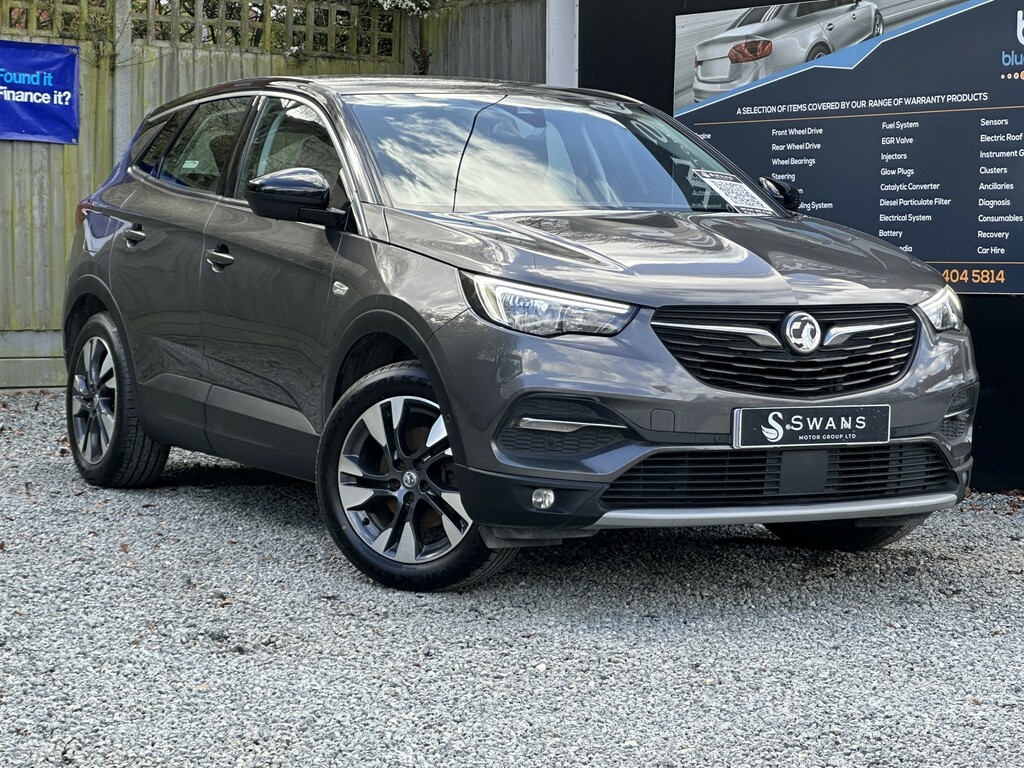 Vauxhall Grandland X Suv 1.5 Turbo D Blueinjection Sport Nav Grey Manua DN69BXU Grey #2