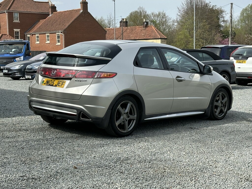 Honda Civic Hatchback 2.2 I-ctdi Es 200707 Silver #5