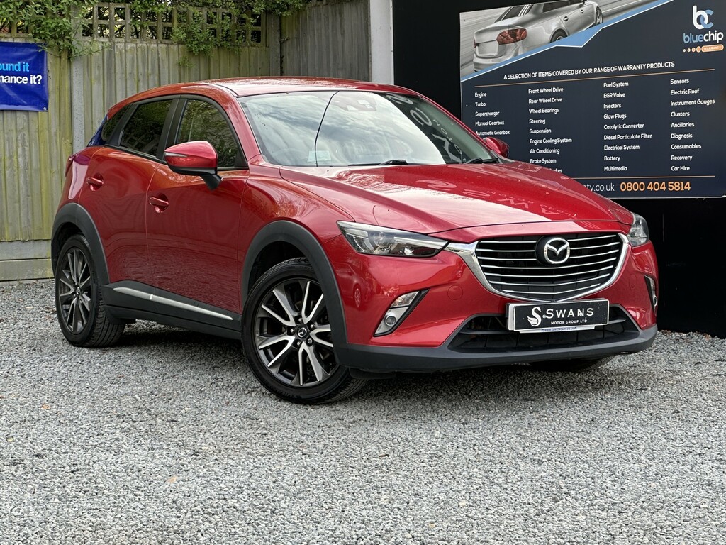 Mazda CX-3 1.5 Skyactiv-d Sport Nav NU16UHP Red #2