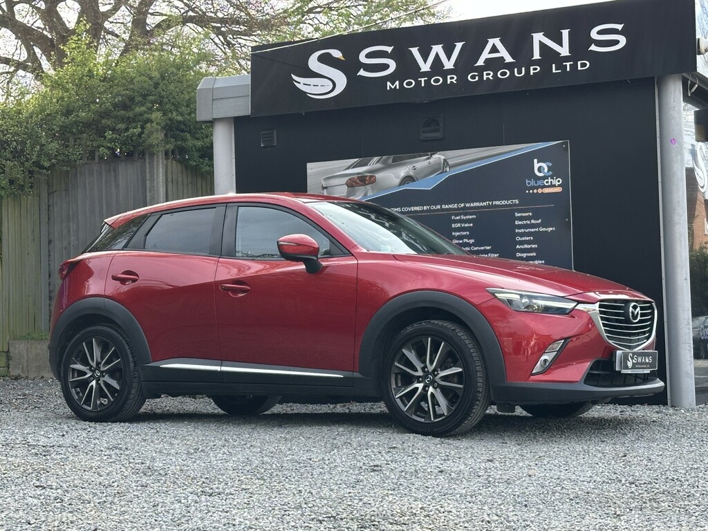 Mazda CX-3 1.5 Skyactiv-d Sport Nav NU16UHP Red #4