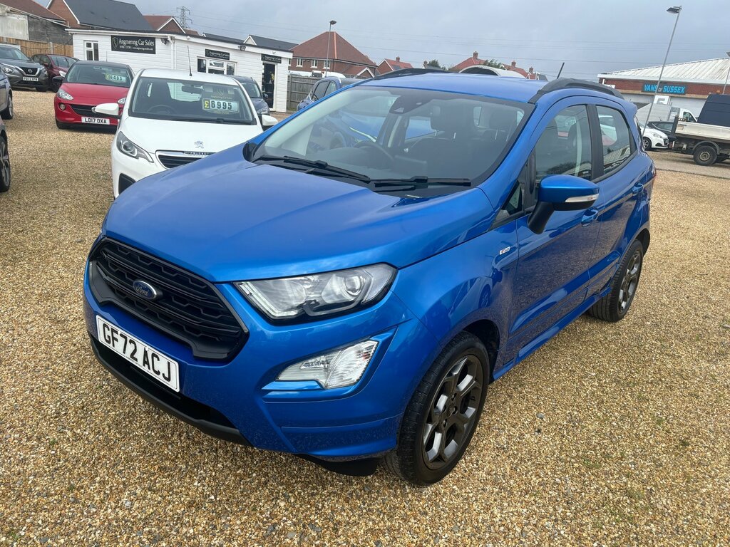 Ford Ecosport 1.0T Ecoboost Gpf St-line Suv Eu GF72ACJ Blue #4