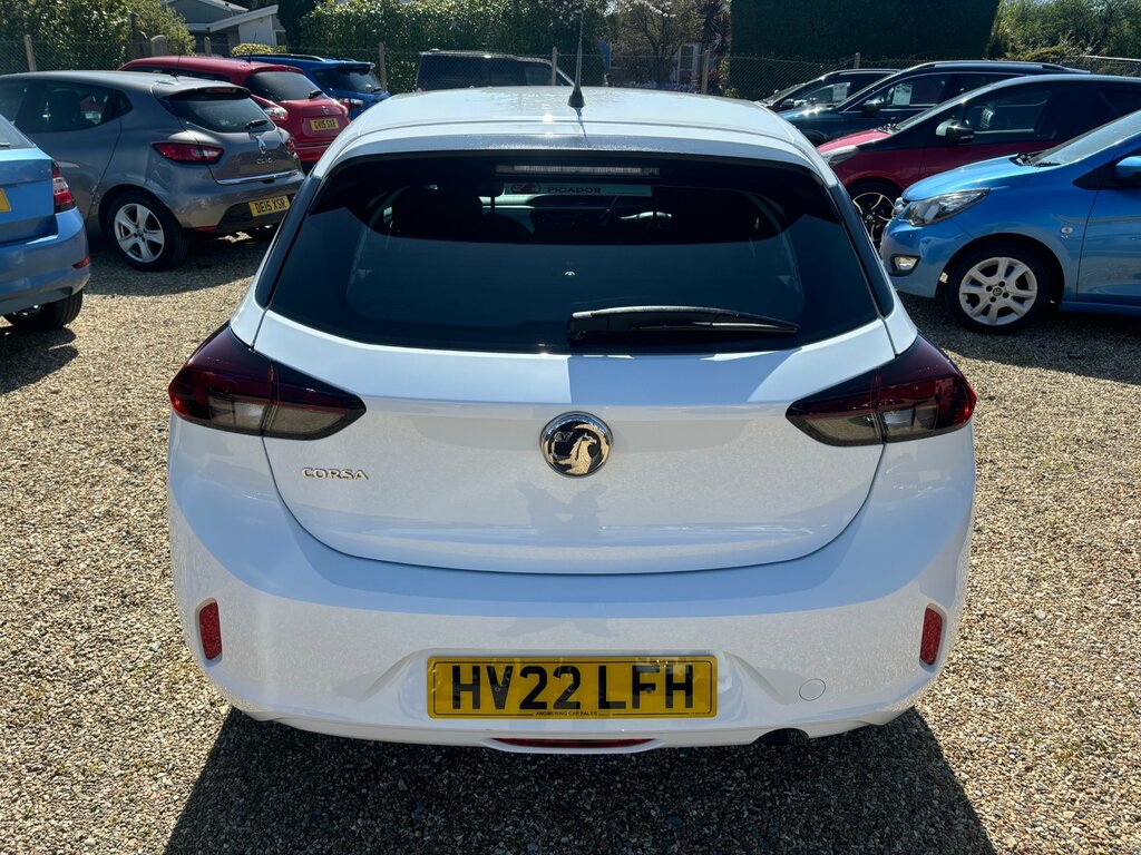 Vauxhall Corsa 1.2 Se Edition Hatchback Euro 6 HV22LFH White #3