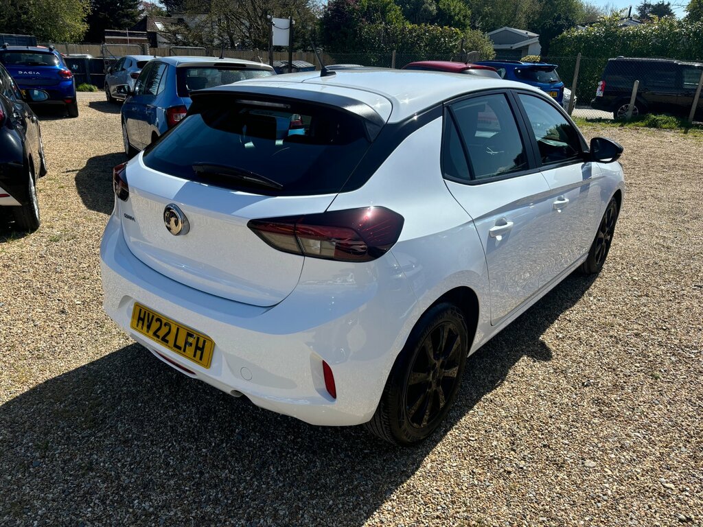 Vauxhall Corsa 1.2 Se Edition Hatchback Euro 6 HV22LFH White #2