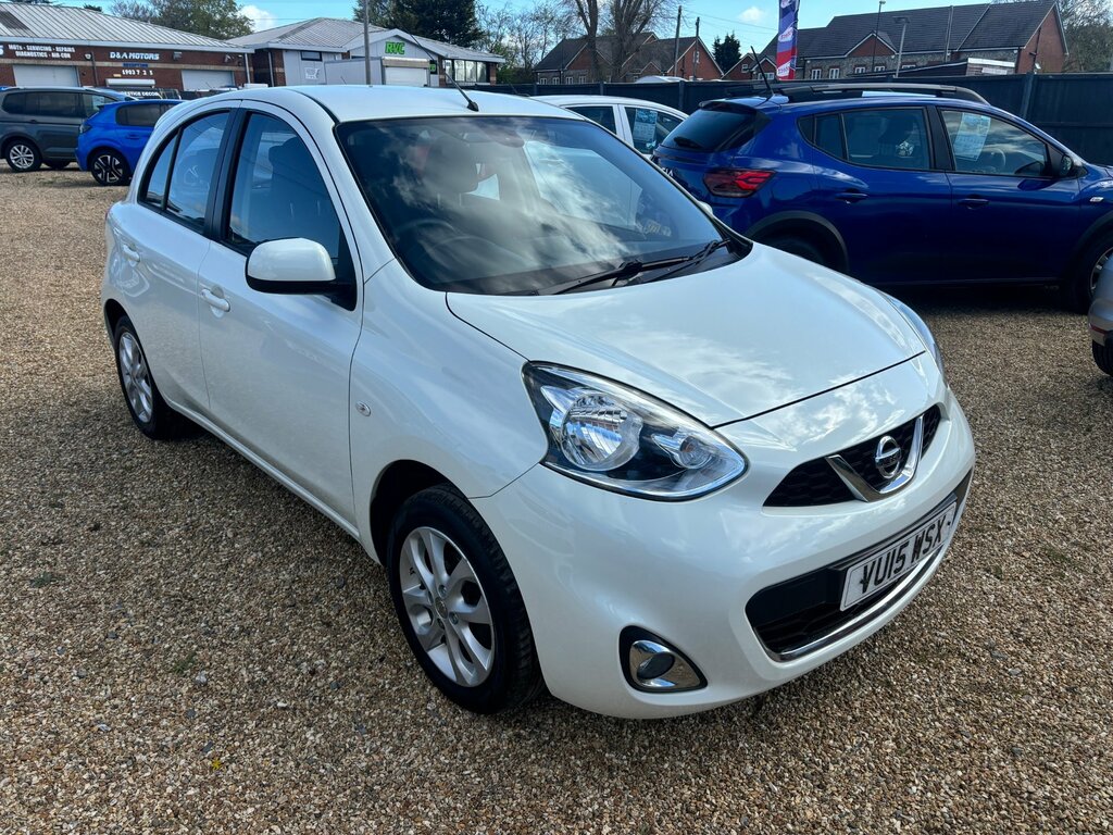 Nissan Micra 1.2 Tekna Hatchback Euro 5 80 P White