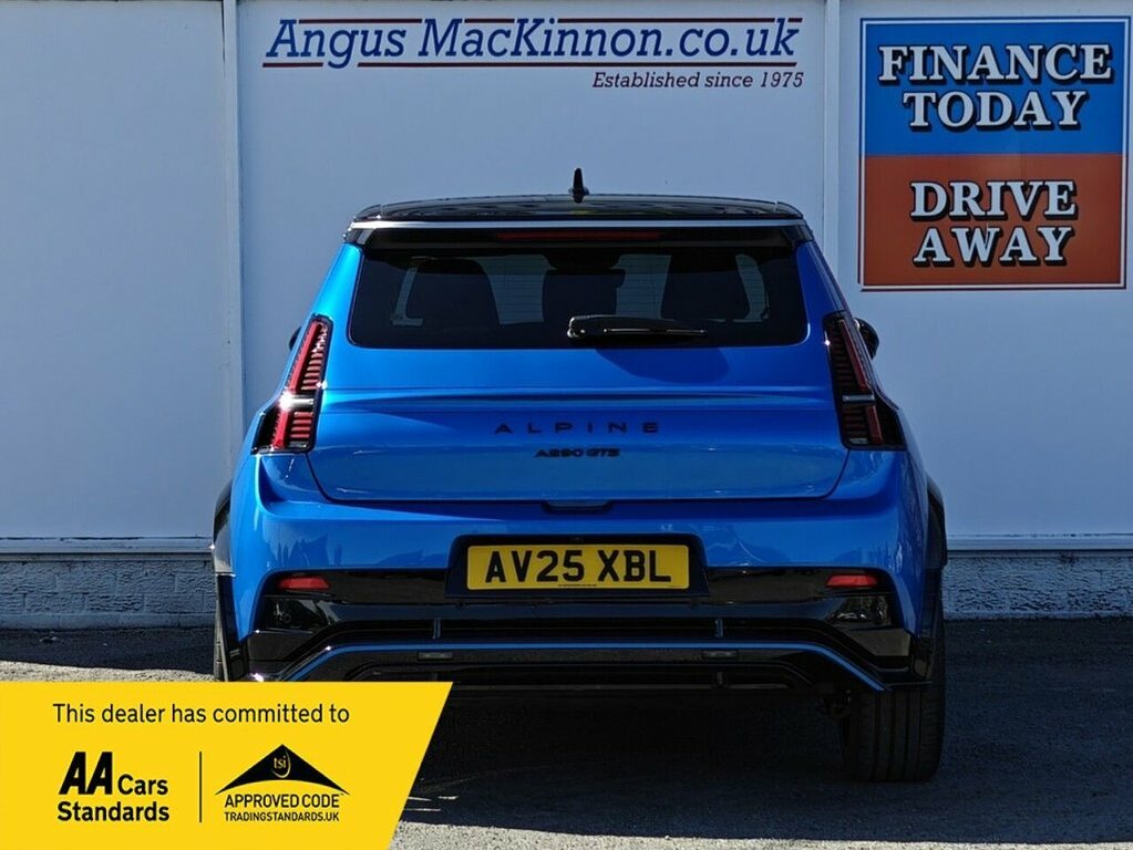 Alpine A290 Hatchback AV25XBL Blue #6