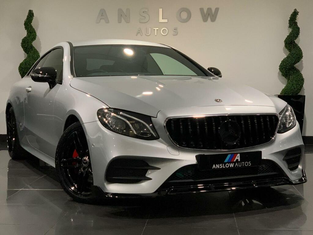 Mercedes-Benz E Class Coupe 2.0 E220d Amg Line G-tronic Euro 6 Ss Silver