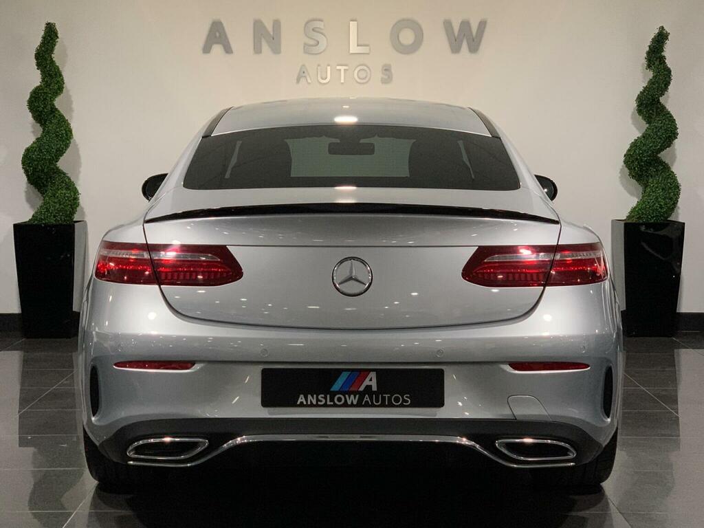 Mercedes-Benz E Class Coupe 2.0 E220d Amg Line G-tronic Euro 6 Ss RK68BYH Silver #4