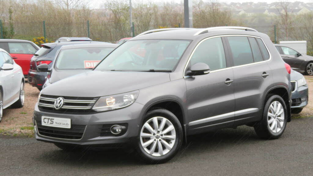 Volkswagen Tiguan 2.0 Tdi Bluemotion Tech Match 2Wd SR14LFJ Grey #4