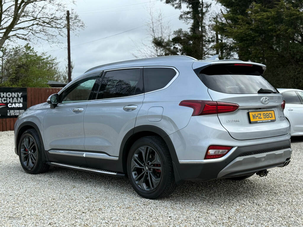 Hyundai Santa Fe 2.2 Crdi Premium Se 4Wd WHZ9801 Silver #3