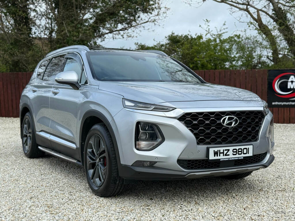 Hyundai Santa Fe 2.2 Crdi Premium Se 4Wd WHZ9801 Silver #2