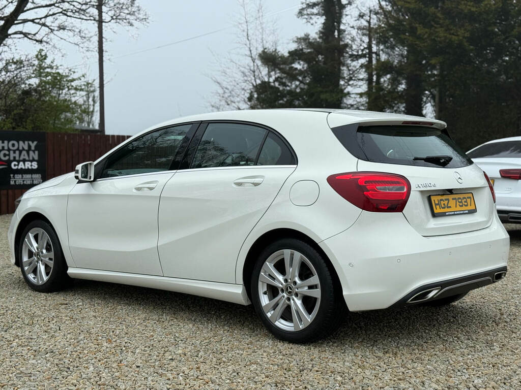 Mercedes-Benz A Class A180d Sport Executive HGZ7939 White #3