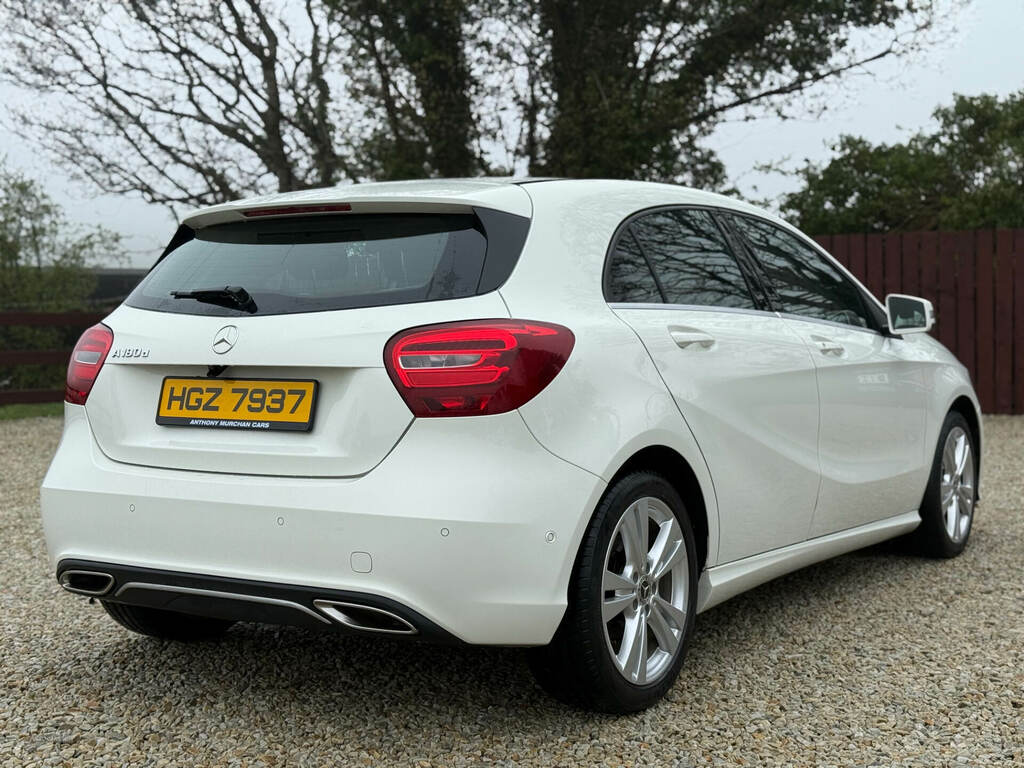 Mercedes-Benz A Class A180d Sport Executive HGZ7939 White #6