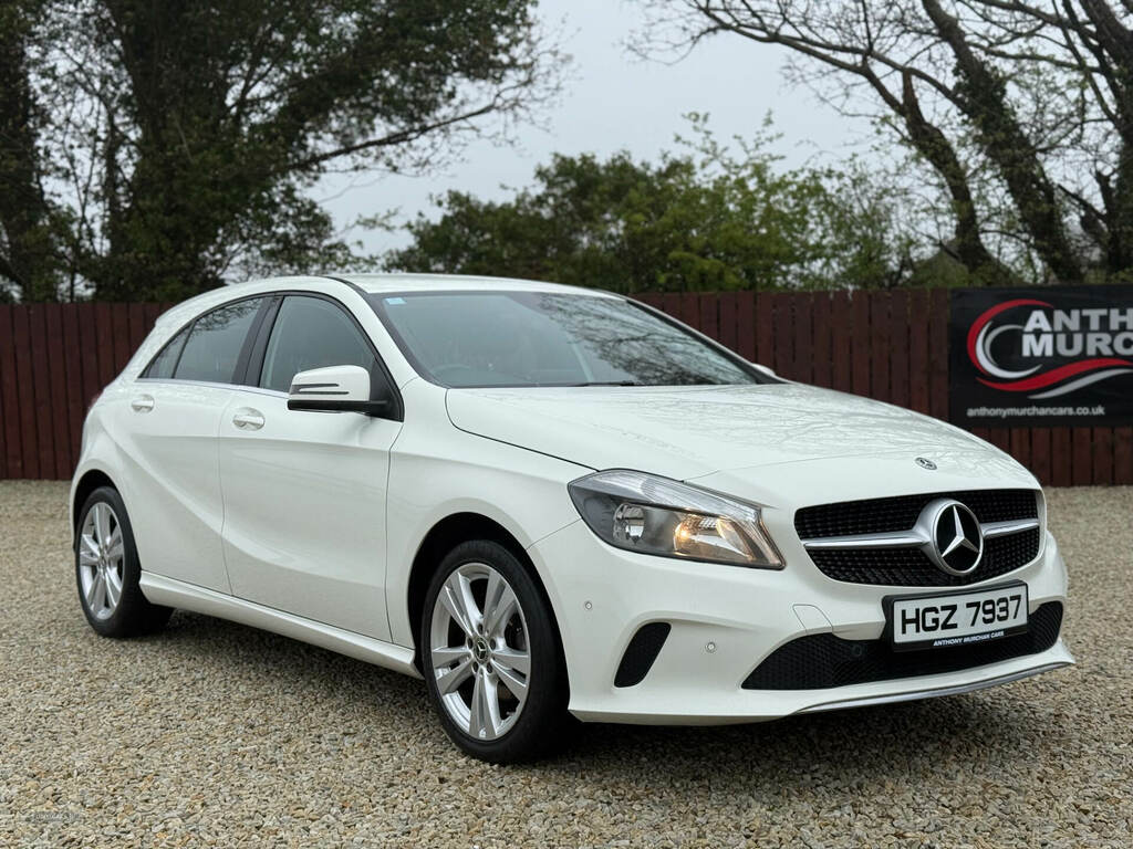 Mercedes-Benz A Class A180d Sport Executive HGZ7939 White #2