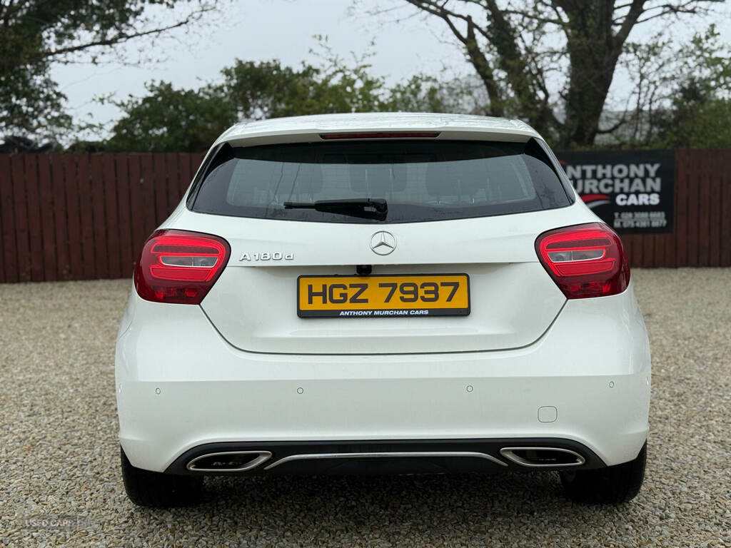 Mercedes-Benz A Class A180d Sport Executive HGZ7939 White #5