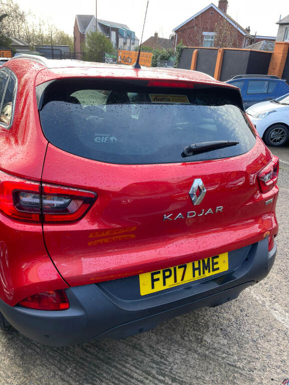 Renault Kadjar 1.5 Dci Dynamique Nav FP17HME Red #4