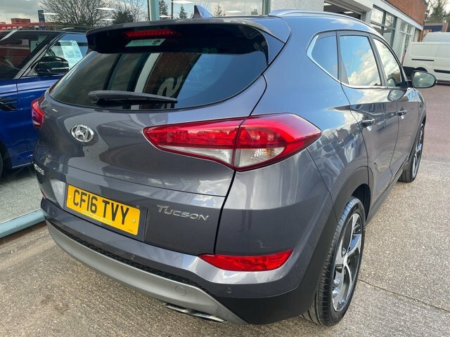 Hyundai Tucson 2.0 Crdi Blue Drive Premium Suv CF16TVY Grey #3