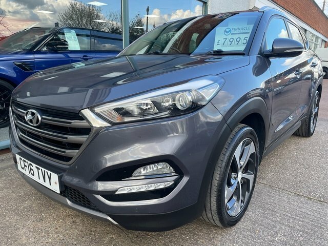 Hyundai Tucson 2.0 Crdi Blue Drive Premium Suv CF16TVY Grey #6