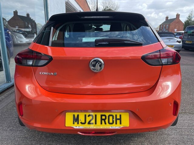 Vauxhall Corsa-e 50Kwh Se Nav Hatchback MJ21ROH Orange #5