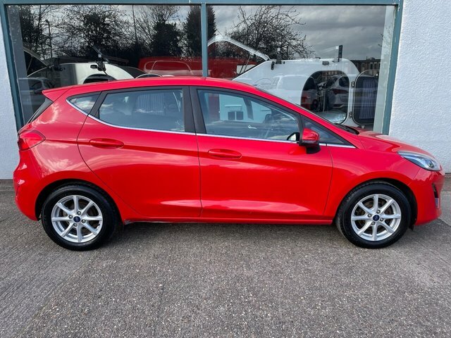 Ford Fiesta 1.1 Ti-vct Zetec Hatchback Euro YO68GUA Red #3