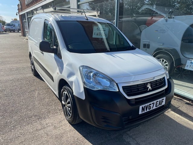 Peugeot Partner 1.6 Bluehdi 854 Professional Panel Van White