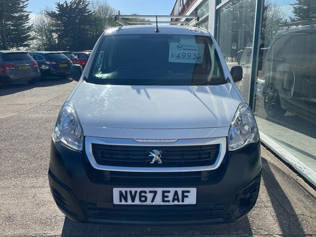 Peugeot Partner 1.6 Bluehdi 854 Professional Panel Van NV67EAF White #6