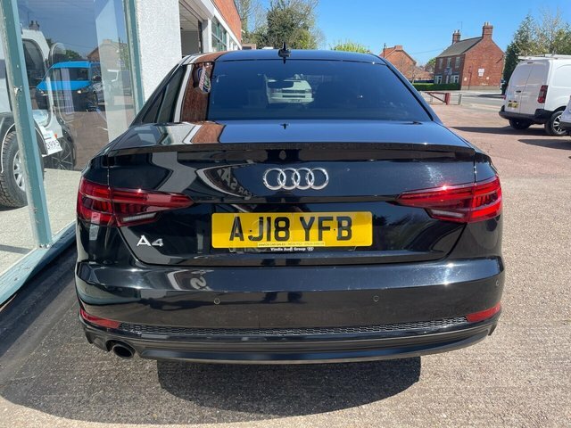 Audi A4 1.4 Tfsi Black Edition Saloon Eu AJ18YFB Black #4