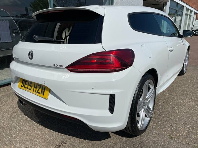 Volkswagen Scirocco 2.0 Tdi Bluemotion Tech R-line Hatchback Diese DE15HZN White #4