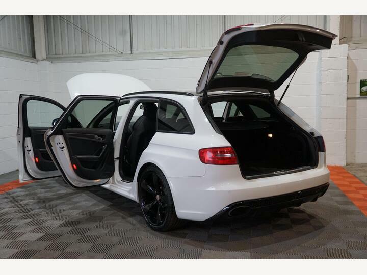 Audi RS4 Avant 4.2 Fsi V8 S Tronic Quattro Euro 5 White #6